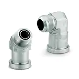 派克接頭：61及62系列法蘭接頭過渡到O形圈端面密封、37°擴口以及非擴口形式